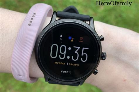 how to use fossil smartwatch.